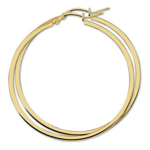 Klapoorringen zirkonia