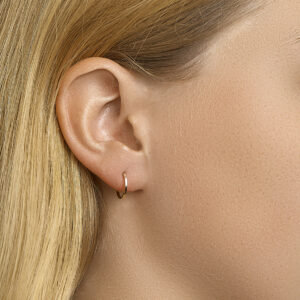 Oorringen gediamanteerd