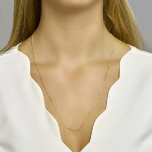 Collier beer zirkonia 36 + 4 cm