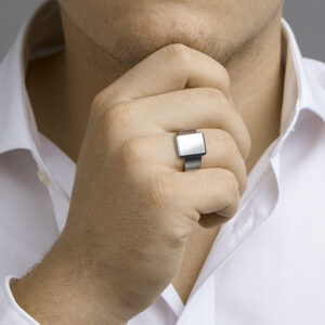 Armband jasseron en paperclip 3,5mm 17 + 3 cm