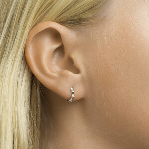 Klapoorringen zirkonia