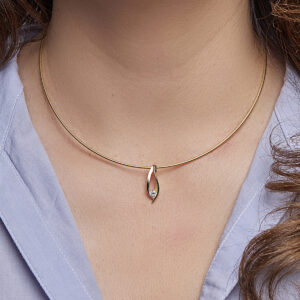 Klapoorringen zirkonia