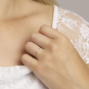 Oorknoppen bloem gediamanteerd