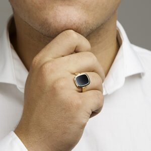 Collier vossestaart 6,5 mm met groot springslot